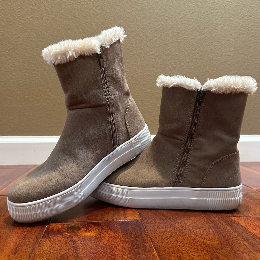 Faux Fur Boots